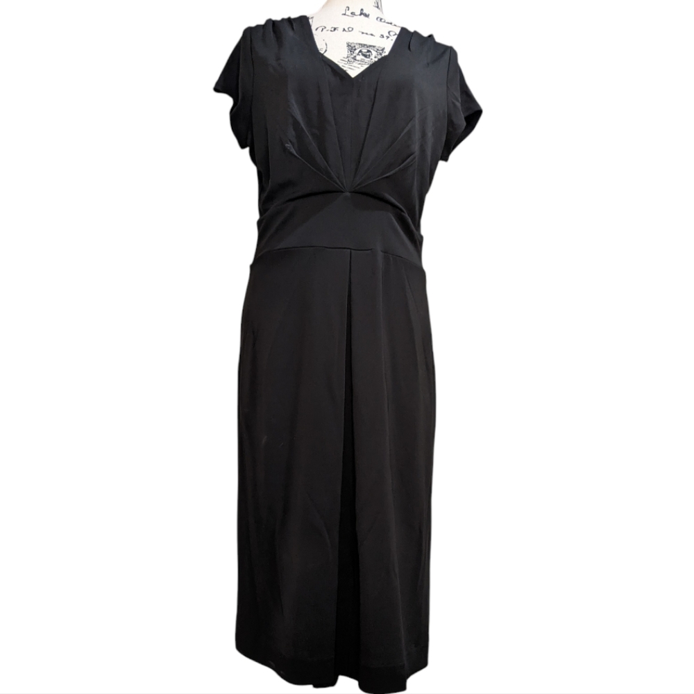 TALBOTS Classic Black Little Women's Dress Size 10